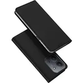 DUX Skin Pro Series Bookcover (Xiaomi Redmi 15C), Coque pour téléphone portable, Noir