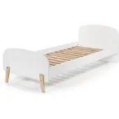 Vipack Kiddy lit simple 90x200 cm blanc