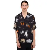 Element Resort Short Sleeve Shirt Multicolore L Homme