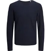 Jack & Jones Pull-over 'JJECooper' bleu nuit