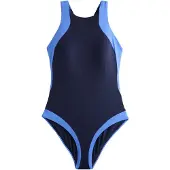 Next Maillot de bain bleu marine / bleu roi