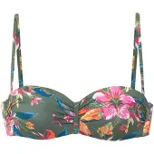 LASCANA Hauts de bikini bleu / olive / orange / rose