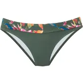 LASCANA Bas de bikini bleu / vert foncé / orange / rose