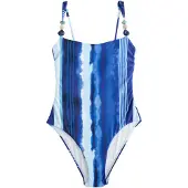 Next Maillot de bain bleu / marine / bleu clair