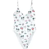 Next Maillot de bain sapin / rouge / noir / blanc