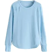 Next T-shirt fonctionnel 'Active Crew' bleu clair