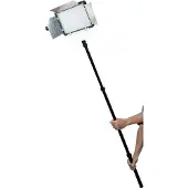 Fotopro Lampstatief TR 02A Zwart + Oranje (160 cm, 8 kg), Trépied d'éclairage, Noir, Orange