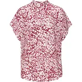 LASCANA Chemisier rouge / blanc
