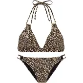 LASCANA Bikini crème / marron / noir