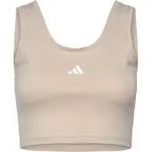Adidas Haut de sport 'Essentials' gris clair / blanc