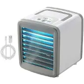 Generique Climatiseur Portable USB, Mini ventilateur, pour chambre, maison, bureau