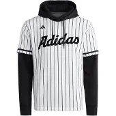 Adidas Sweat de sport 'Dugout' noir / blanc