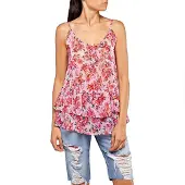 Replay W2333.000.72086 Sleeveless Blouse Rose S Femme