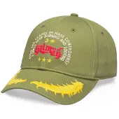 Grimey Glorified Curved Cap Vert