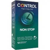 Control - préservatif retardant nervuré - 12 pièces