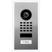 DoorBird D1101V Portier Vidéo IP encastré acier inoxydable V4A
