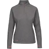 Dlx Theresa Half Zip Sweatshirt Gris XS Femme