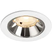 SLV Spot encastré Numinos S blanc/chrome 2700K - 40 deg