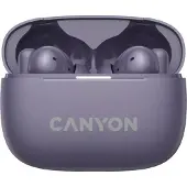Canyon CNS-TWS10PL Casque et écouteurs True Wireless Stereo (TWS) intra-auriculaire Appels/Musique/Sports/Tous les jours USB Type-C Bluetooth Violet (CNS-TWS10PL)