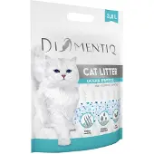DIAMENTIQ Ocean Breeze - Litière pour chats - 3 8 l (Absorption rapide, Antibactérien, 1.50 kg)