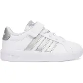 Adidas Baskets 'Grand Court 3.0' argent / blanc