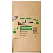 Papstar 14182 Marron, Sac-poubelle, Marron
