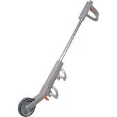 Durable Tige de marquage DURALINE EasyTrack S, ergonomique, pour boîtes de 750 ml, largeur de trait 60 mm, roue caoutchoutée, L 200 x l 80 x H 1000 mm, gris
