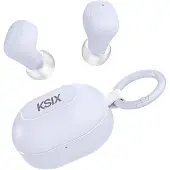 Ksix BTW06L, True Wireless Stereo (TWS), 20 - 20000 Hz, Parole/Musique, Casque avec microphone, Lilas
