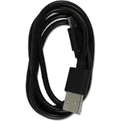 2GO USB Lade-/Datenkabel Micro-USB 1m PET-B schwarz