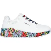 SKECHERS Baskets 'Uno Lite - Subtle Love' blanc