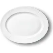 Rosendahl Gc Oval Plate-30x23 Cm-4 Pieces Flat Plate Argenté