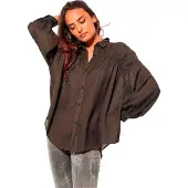 Kaporal Nemo Long Sleeve Blouse Marron XL Femme
