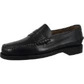 Sebago pour homme. 7000300 Mocassins classiques en cuir noir (42), Plat, Aucun, Casuel, Fête