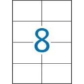 APLI Étiquette Multifonction 1279 Box 105x74 Mm