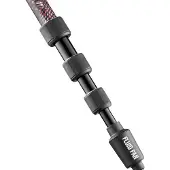 Manfrotto Monopode vidéo fluide Element MII Noir et Rouge