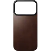 Nomad Coque en cuir magnétique pour iPhone 17 Pro – Marron Rustique Horween - NM014407858