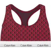Calvin Klein Lv00qf8493 Unlined Bralette Bra Rouge XS Femme