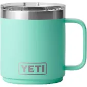 Yeti Rambler Stackable Mug 2.0 10oz Mag Slider Lid, Seafoam, mug thermos empilable avec couvercle, 295 ml