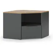 Vicco Lowboard Wido Anthracite 68x50cm, Model 58467
