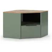 Vicco Meuble TV Wido Vert 68x50cm, Model 58469