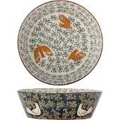 Bloomingville Hezha Bowl Bleu