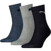 Puma Chaussettes unisexe Chaussettes Paquet de 3 homme - Multicolore - 43 / 46