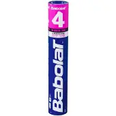 Babolat 4 78 Feather Badminton Shuttlecocks Blanc,Bleu 12 Units