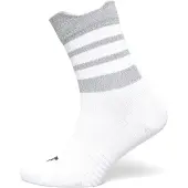 Adidas Run X Reflective Crew Socks Blanc EU 46-48
