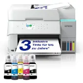 Epson EcoTank ET-3956, jet d'encre, couleur, 4800 x 1200 ppp, A4, impression directe, blanc