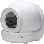 Beeztees Bac à litière automatique Moeza blanc