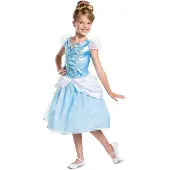Disguise Cinderella Deluxe Costume Bleu 3-4 Years Enfants