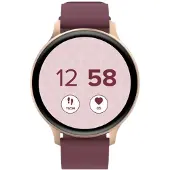 Canyon Smartwatch Badian SW-68 rosé-or/rouge 45mm DE retail