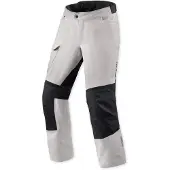 REV'IT! Convergent H2O Pantalon textile Argenté/Noir XL unisex