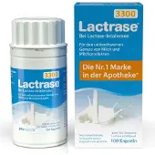 Pro Natura Lactrase 3.300 Fcc gélules 100 pc